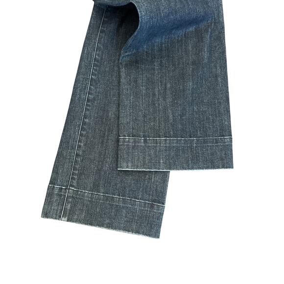 Talbots Wide Leg Jean Stretch Moonlit Wash Size 8 - Picture 4 of 8